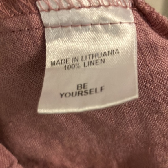 FLAX tank 100% linen - Picture 3 of 3